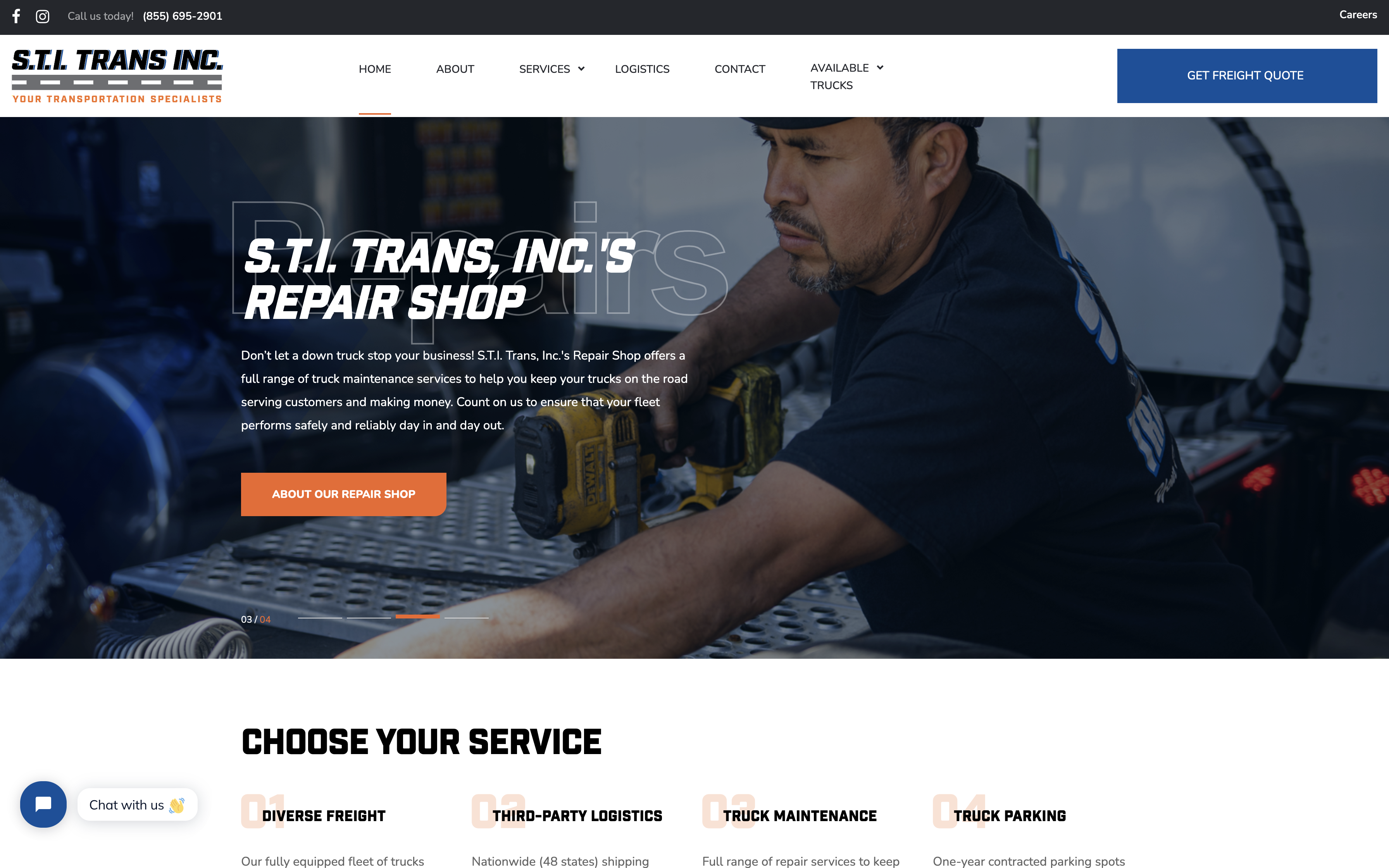 STI Trans, Inc - Home Page